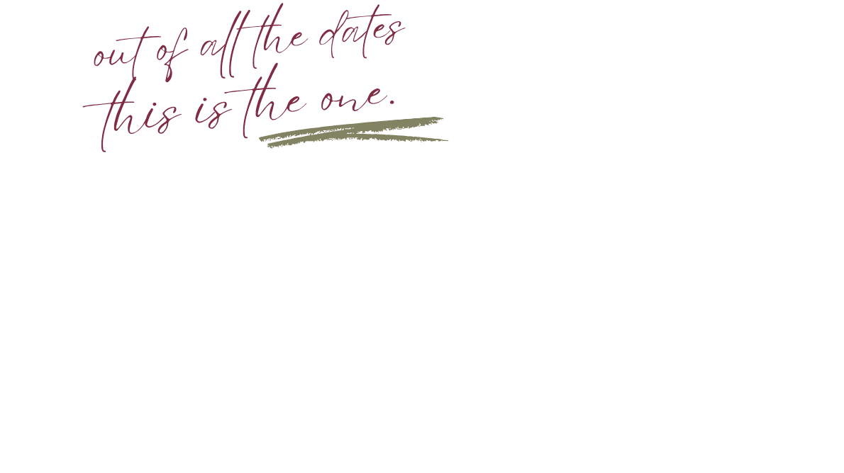 Out of all the dates, this is the one